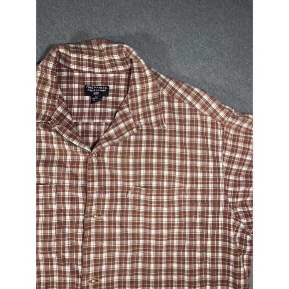 Other - Polo Jeans Co. Ralph Lauren Men's XL Casual Button-Up Shirt USA Polo Flannel
